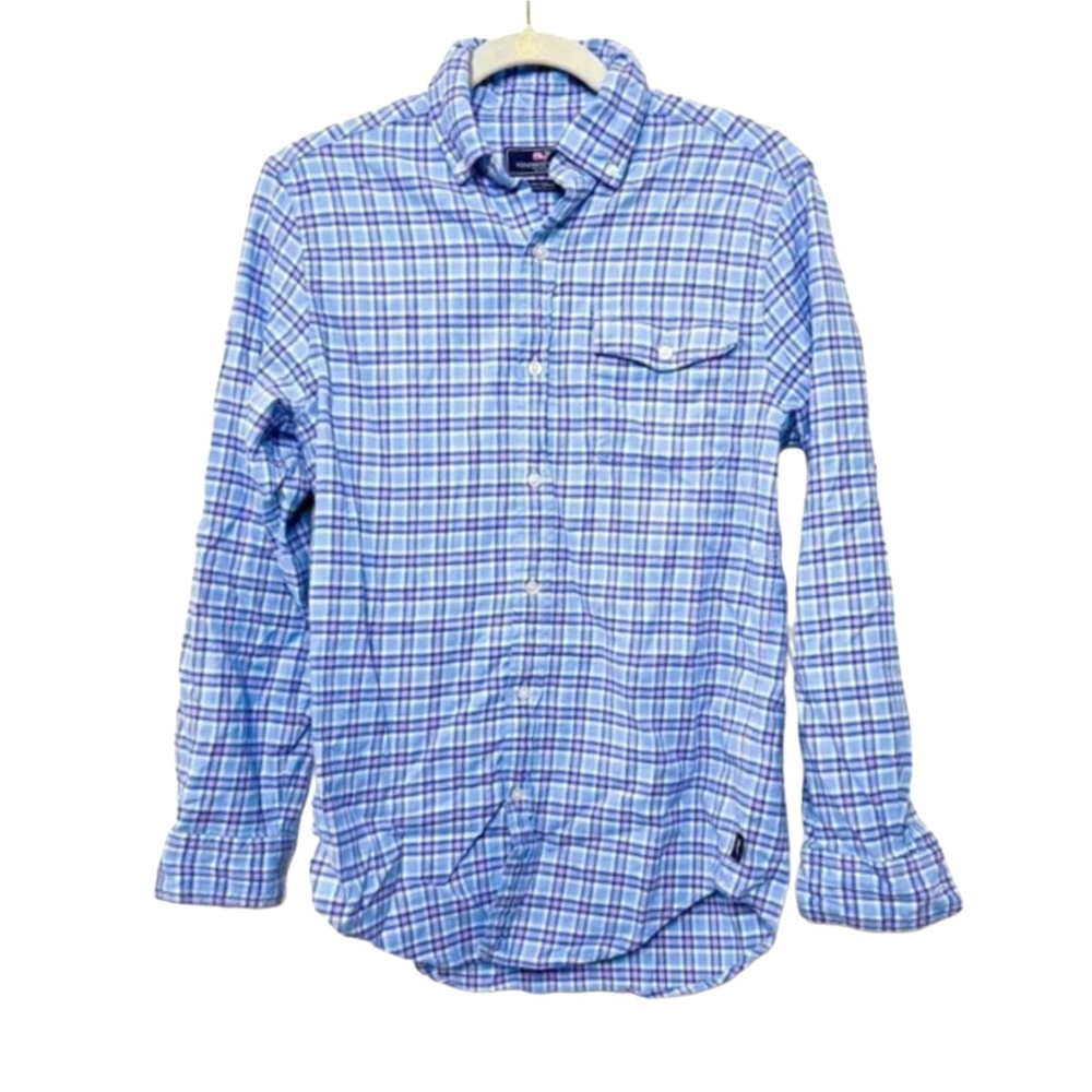 Vineyard Vines | Morgan Way Flannel Classic Crosby Shirt XS Mens